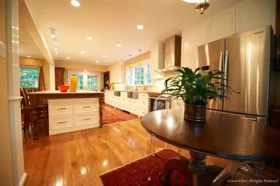 Outstanding Entertaining Kitchen and Living Space — Design-Build Services project by Construction Solutions