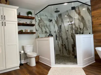 Enhanced Master Bathroom — Design-Build Services project by Remodel Max, LLC