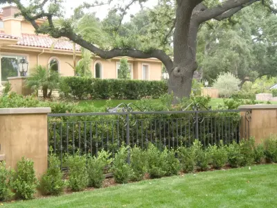 Outdoor Fencing — Design-Build Services project by Naddour's Custom Metalworks/Baltic Iron Doors