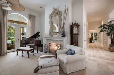 Dining Area with Fireplace — Design-Build Services project by Reed Design Build, LLC