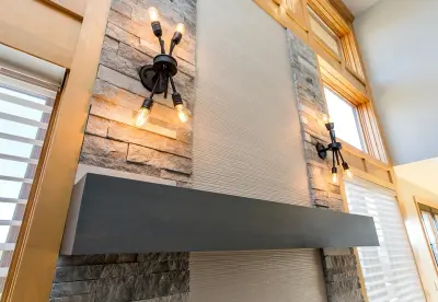 Fireplace Makeover — Design-Build Services project by Red House Remodeling