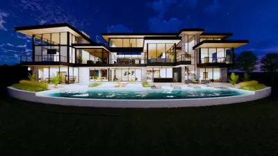 Contemporary Hill House of Franklin — Design-Build Services project by CDP Architecture, LLC