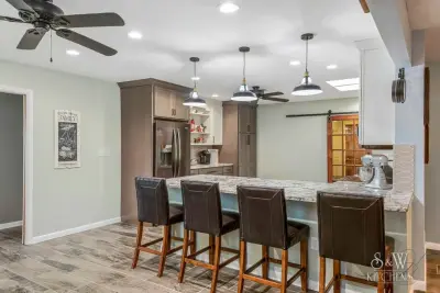 Practical Farmhouse Kitchen — Design-Build Services project by Sarah Kraus Bartelson - S&W Kitchens