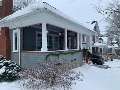 Screened Porch on Park Street — Design-Build Services project by Gordon Design-Build LLc