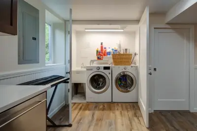 Genesee Basement Culinary and Bathroom Renovation — Design-Build Services project by Better Builders