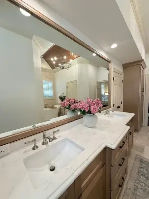 Governor's Club: An Elegant Primary Bathroom Enhancement — Design-Build Services project by Hykal Homes LLC