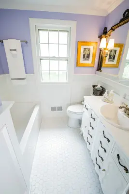 Grand Avenue Hall Bathroom — Design-Build Services project by Stumpff HomeWorks, LLC