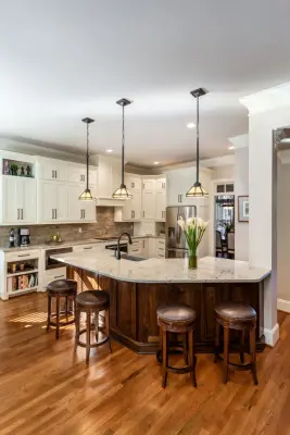 Greenville, SC Kitchen and Bathroom — Design-Build Services project by Daniel Builders, Inc.