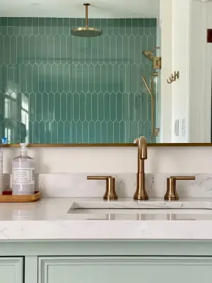 Grosse Pointe Master Bathroom Renovation — Design-Build Services project by Kendall Design Build