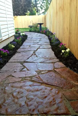 Concrete and Pavers — Landscape Construction project by Kip's Clean Cut Landscaping