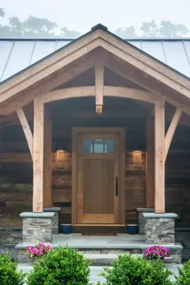 Hudson Harmony — Design-Build Services project by New Energy Works Timberframers