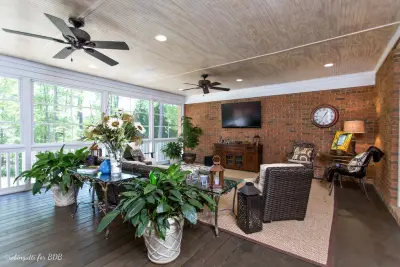 Herron Year-Round Porch and Outdoor Patio — Design-Build Services project by Bickley Design Build Services Inc.