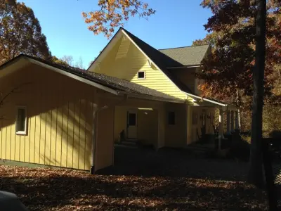 Transforming an Unattractive Carport into a Beautiful Garage and Deck — Design-Build Services project by Eric S. Perry Design & Build, Inc.