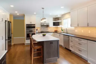 Highlander's Kitchen and Laundry Path — Design-Build Services project by Alpha Design + Build