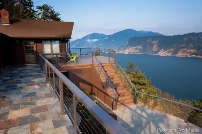 Hood River Outdoor Deck and Patio — Design-Build Services project by Green Home Design + Build