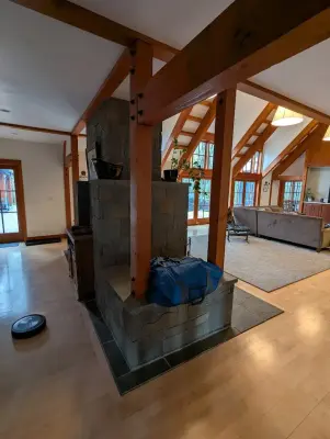 Contemporary Barndominium Interior Wall Restoration and Painting — Design-Build Services project by Penko LLC