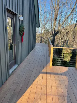 Ipe Flooring — Design-Build Services project by Bryce Biery Construction