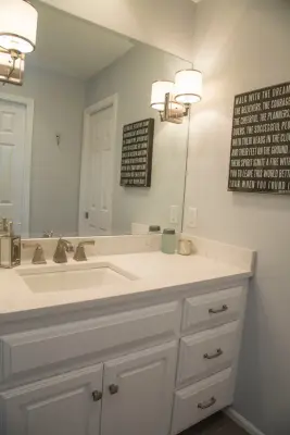 Jack and Jill Bathroom — Design-Build Services project by Stumpff HomeWorks, LLC
