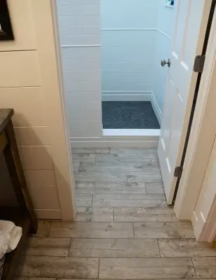 J&J Bathroom Renovation — Design-Build Services project by Ed Saloga Design Build