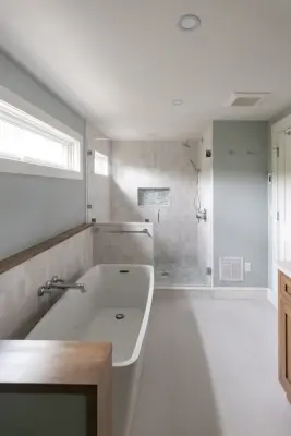 JP Dormer and Master Bathroom — Design-Build Services project by New England Design & Construction
