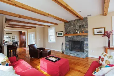 Katonah - Rustic Home Expansion and Ipe Deck — Design-Build Services project by Gerety Building And Restoration
