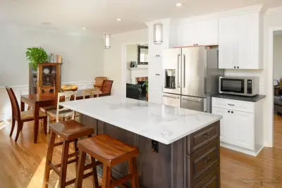 Annandale VA Kitchen and Dining Room Renovation — Design-Build Services project by Thomas Custom Builders
