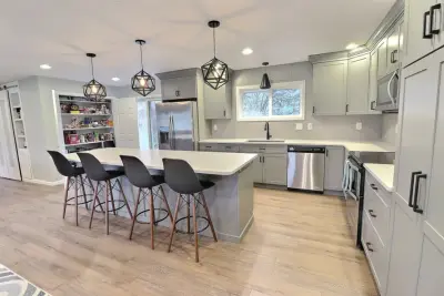 Western Drive Kitchen and Main Floor Renovation in West Lafayette, IN — Design-Build Services project by Riverside Construction, LLC