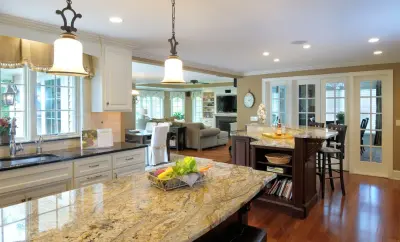 Open Concept Kitchen and Family Room Renovation — Design-Build Services project by Laplante Construction Inc.