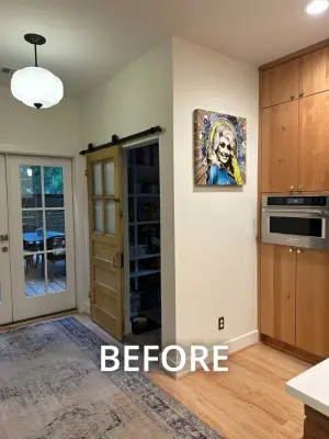Lakewood, TX Kitchen Pantry and Laundry Room Renovation — Design-Build Services project by Blackline Renovations
