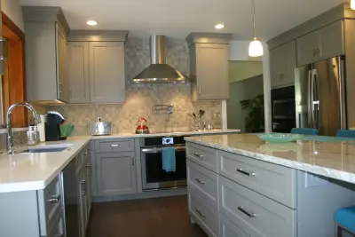 Renovated Kitchen — Design-Build Services project by Zalewski Associates Inc.