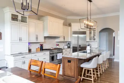 Renovating the Kitchen with a Spacious Island — Design-Build Services project by Heartlands Building Company