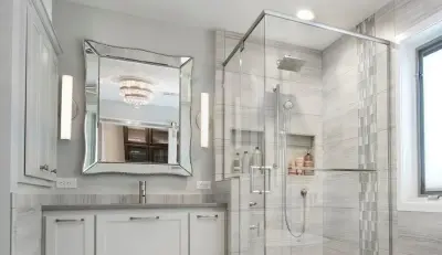 Lakeville Master Bath Renovation — Design-Build Services project by College City Design Build