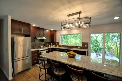 West Lafayette L-Shaped Kitchen Renovation — Design-Build Services project by Riverside Construction, LLC