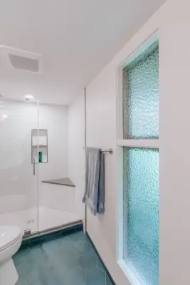 Oswego Lake Simple Bathroom Renovation — Design-Build Services project by Lamont Bros. Design & Construction