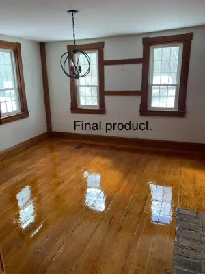 Farmhouse floor restoration — Carpentry & Woodworking project by Nightingale Carpentry And Painting LLC