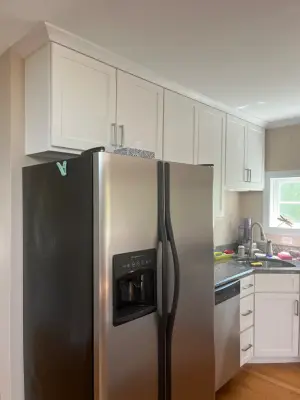 Emerald Isle kitchen makeover by Build It Right Woodworking