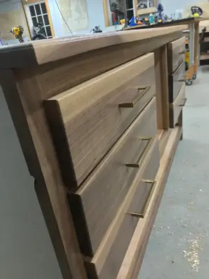 Personalized Bathroom Vanity — Carpentry & Woodworking project by Longing Woodworks Company