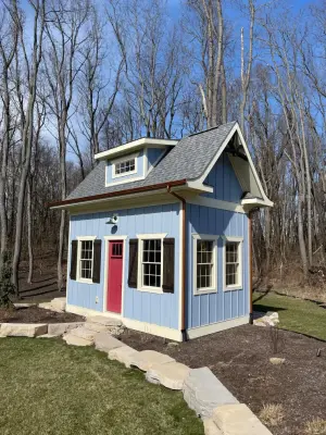 Garden Retreat Shed — Carpentry & Woodworking project by Bespoke Carpentry & Millwork