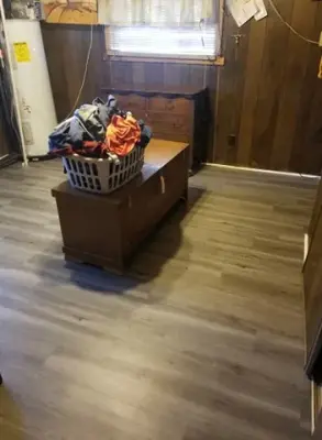 B. Flooring Solutions — Carpentry & Woodworking project by Crews Professional Building