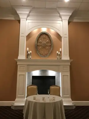 Catering Venue Fireplace Mantel — Carpentry & Woodworking project by Kevrgood Woodworking