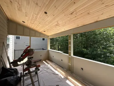 Deck Finishing Touches — Carpentry & Woodworking project by Inside And Out Carpentry