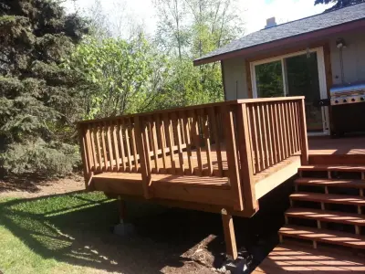 Steps — Carpentry & Woodworking project by Custom Works