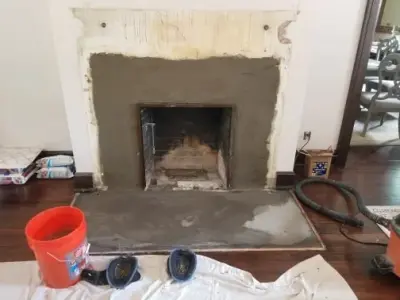 Hearth — Carpentry & Woodworking project by Crews Professional Building