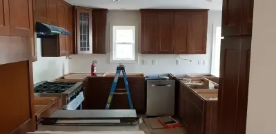 Kitchen Installation — Carpentry & Woodworking project by Jantom Carpentry