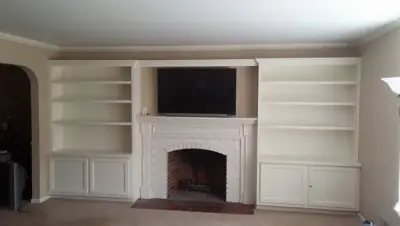 Karavalos custom bookshelves — Carpentry & Woodworking project by Norwegian Wood