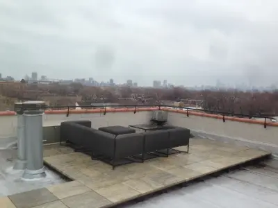 Rooftop at Lakeview — Carpentry & Woodworking project by Nest Construction