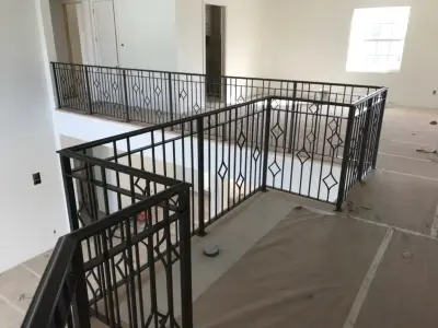 Metal Handrail Installation in Davie, FL — Carpentry & Woodworking project by Alpha Woodwork Inc.