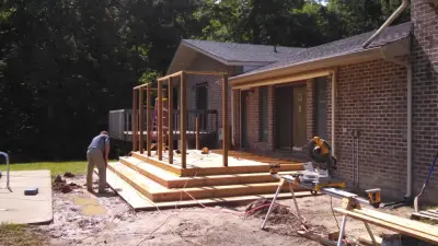 Kent Deck Construction Project — Carpentry & Woodworking project by Danny R Ammons Jr Construction