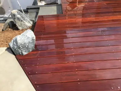 IPE Radius Deck — Carpentry & Woodworking project by Santa Cruz Timber Works
