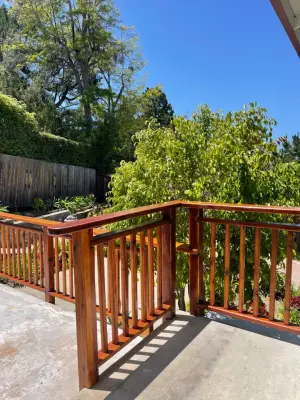 Wall Railings for Retention — Carpentry & Woodworking project by David Bullene Designs